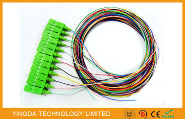 kupować FTTX + LAN Fiber Optic Pigtail 5M 0,9 mm PVC LSZH Wysoka wydajność produkcja online