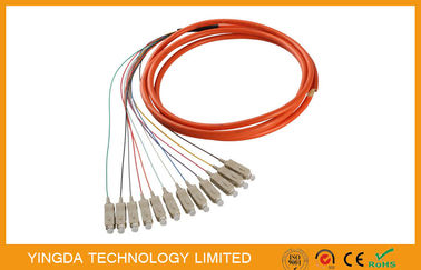 kupować Multimode MM SC / PC Światłowód Pigtail simplex Bundle Fanout 850nm produkcja online