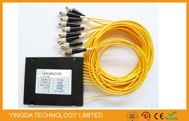 kupować Moduł rozdzielacza PLC Fiber Optic 1X8 Abs Plastic Do dystrybucji sygnału sieciowego / optycznego Fttx produkcja online