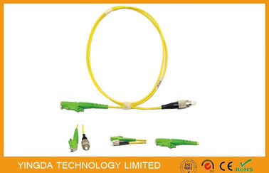 kupować E2000 / APC - FC / UPC SM SX 3.0mm 3M kabel światłowodowy żółty LSZH produkcja online