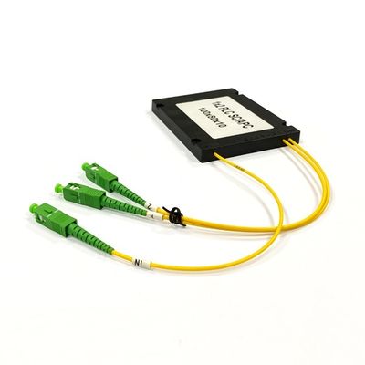 Jednorazowy rozdzielnik FTTH Fiber Optic Splitter 1X2 1X4 1X8 z ABS Box 2.0mm dla urządzeń FTTA Fiber Optic wykorzystywanych w FTTH