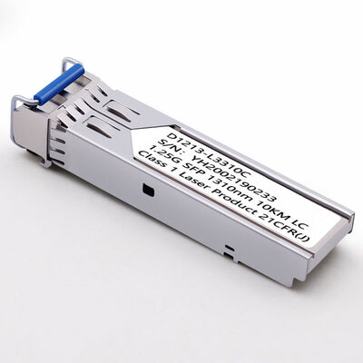 Trwały, kompaktowy moduł optyczny SFP Transceiver 1.25G 10KM 1.25G 10G Bidi Single Dual Mode dla sieci FTTX