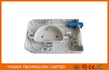 FTTH na ścianie Pudełko 2 Port Fiber Optic Termination Box SC LC Pudełko światłowodowe dupleks